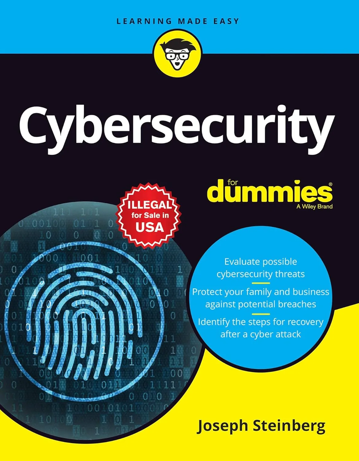 Cybersecurity For Dummies book cover